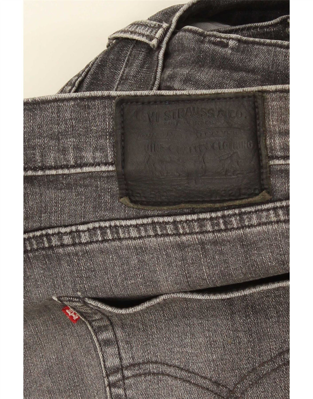 Levi's Mens 511 Slim Jeans W32 L26 Grå