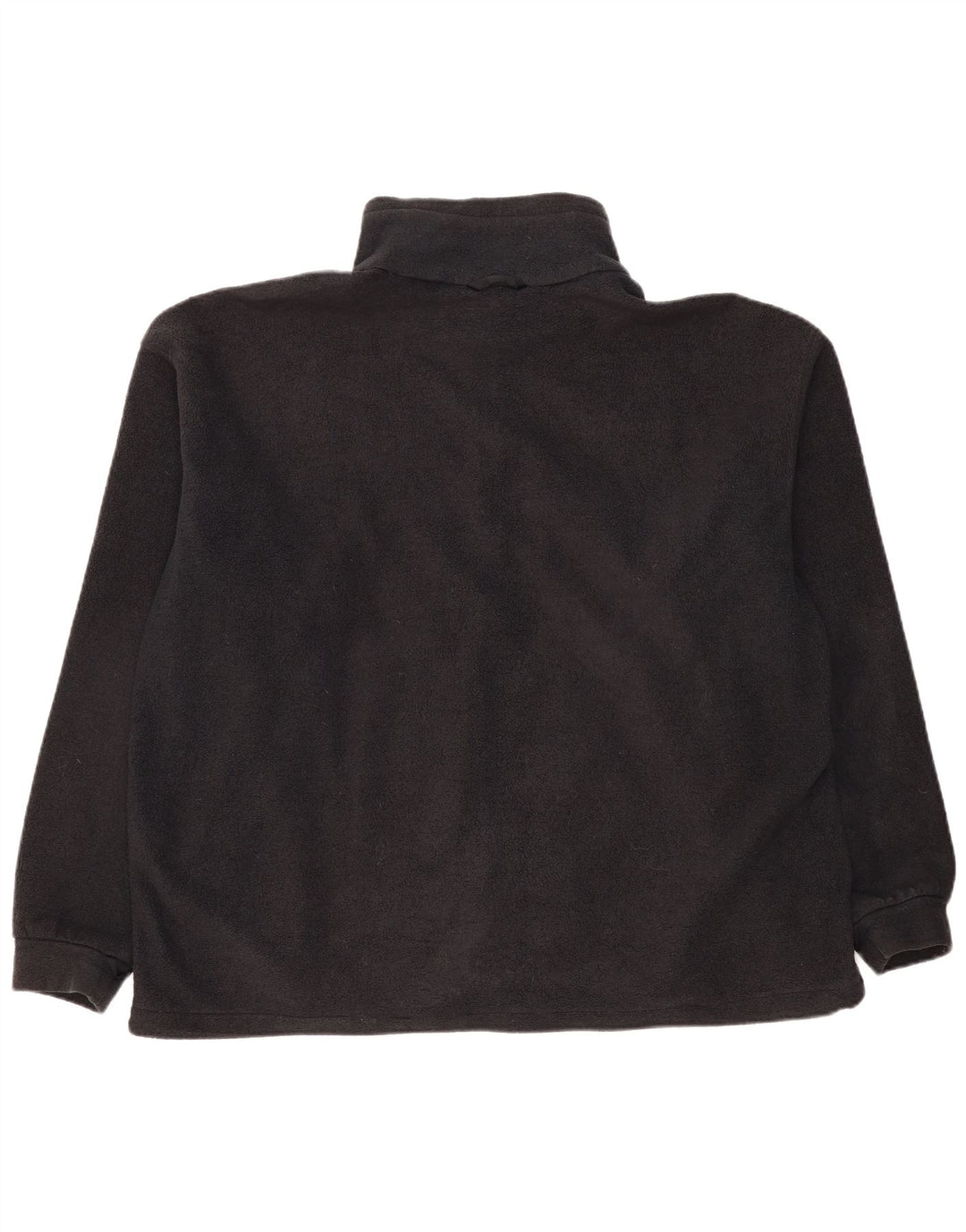 COLUMBIA Mens Interchange Fleece Jacket UK 44 2XL Black Polyester