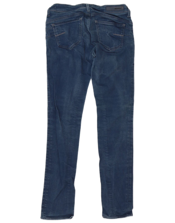 Meltin' Pot Damen Mom Slim Jeans W28 L32 Blaue Baumwolle