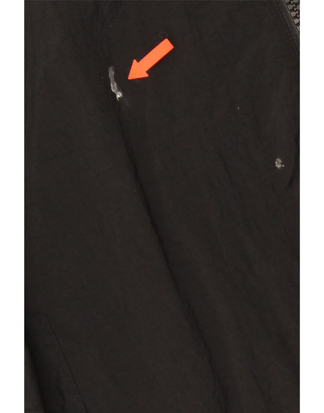 Adidas Mens Loose Fit Bomber Jacket UK 42 XL Black Polyamide