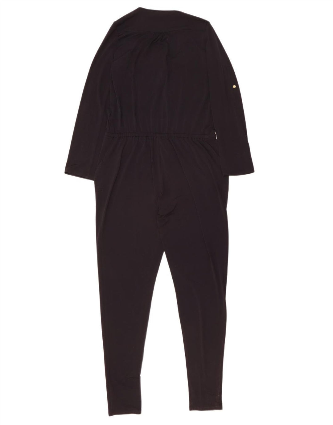Michael Kors Womens Long Sleeve Jumpsuit UK 10 Small  Black