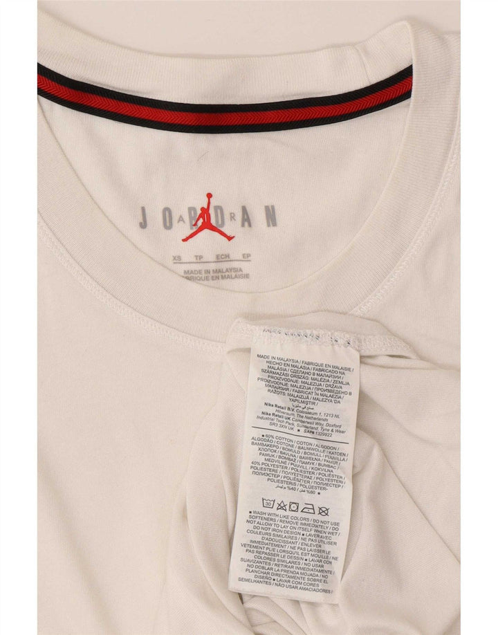 Ανδρικό γιλέκο Jordan XS Λευκό βαμβακερό