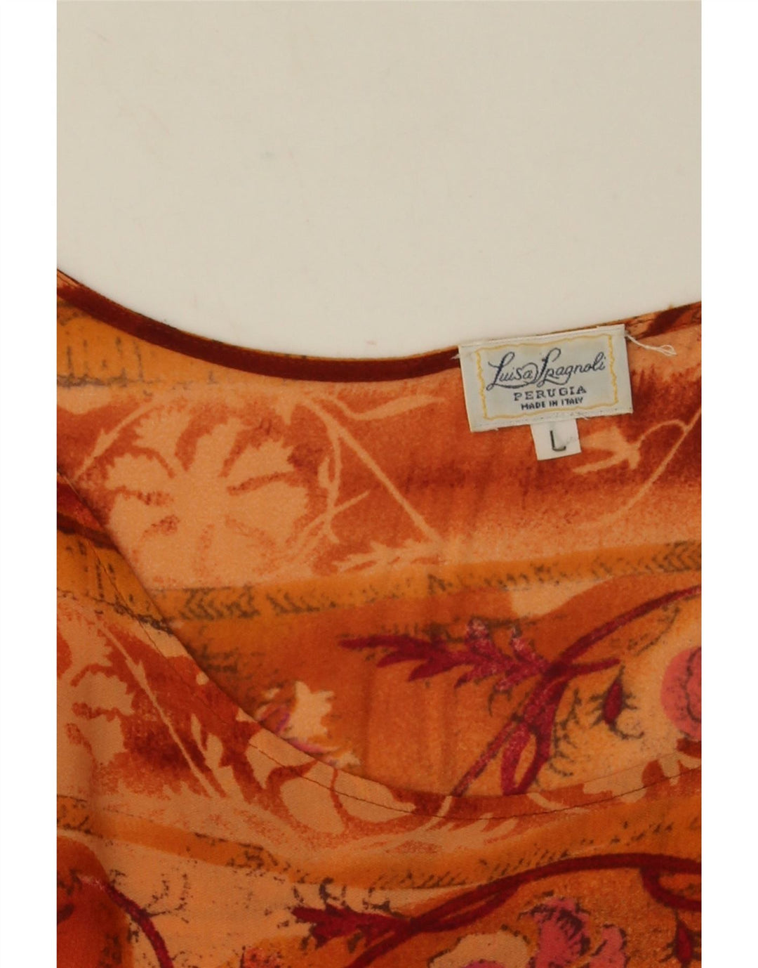 Luisa Spagnoli Womens Blouse Top UK 16 Large Multicoloured Floral