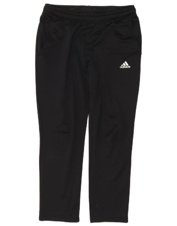 Adidas Mens Tracksuit Trousers UK 36/38 Small Black Polyester