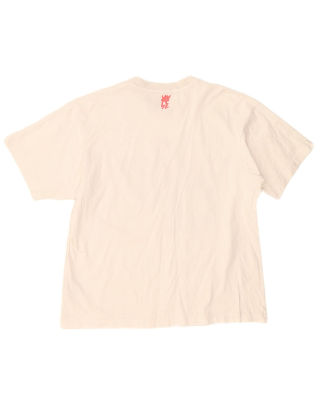 Adidas T-shirt graphique pour homme en coton blanc moyen
