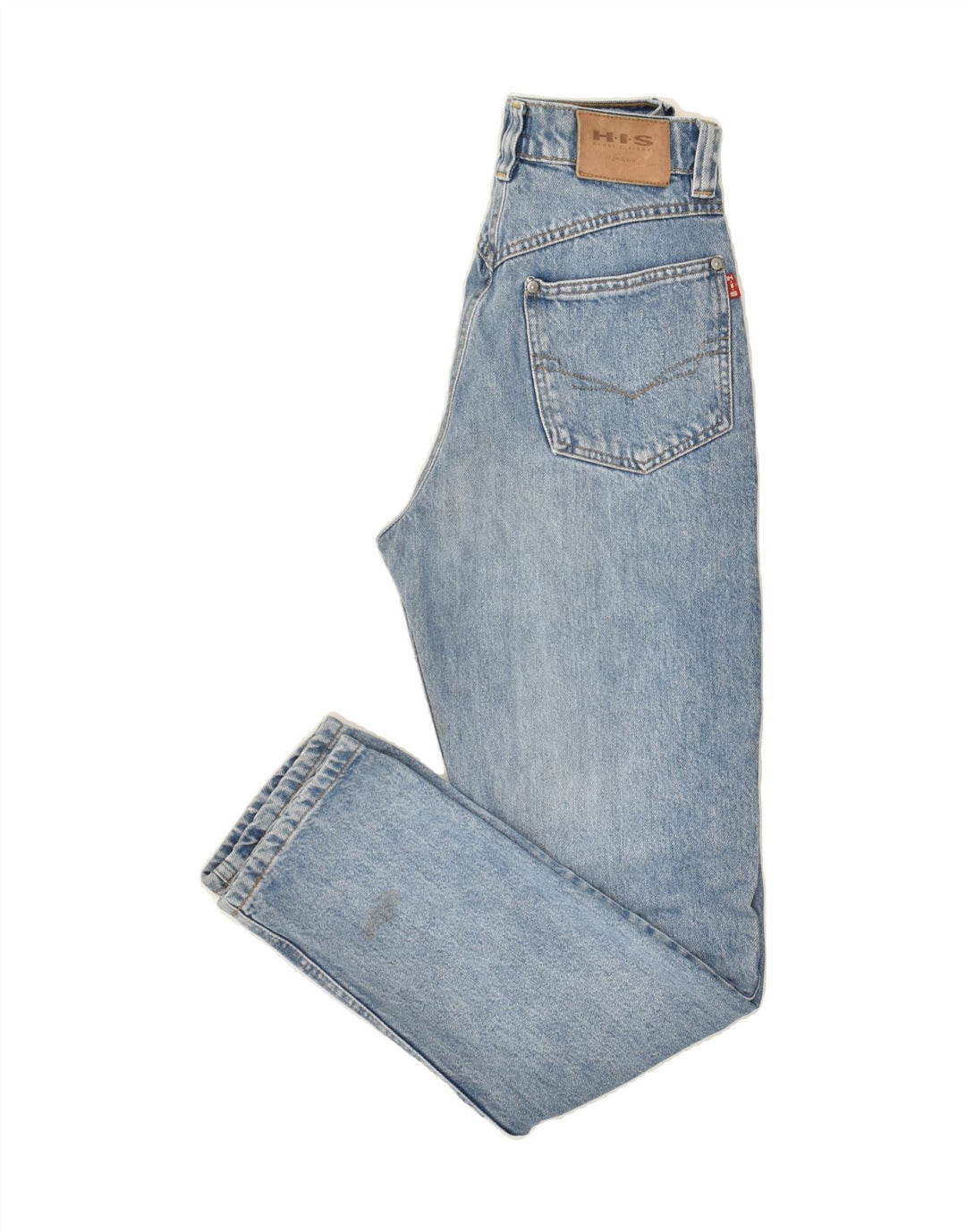 H.I.S Womens Tapered Jeans W26 L30 Blue Cotton | Vintage H.I.S | Thrift | Second-Hand H.I.S | Used Clothing | Messina Hembry 