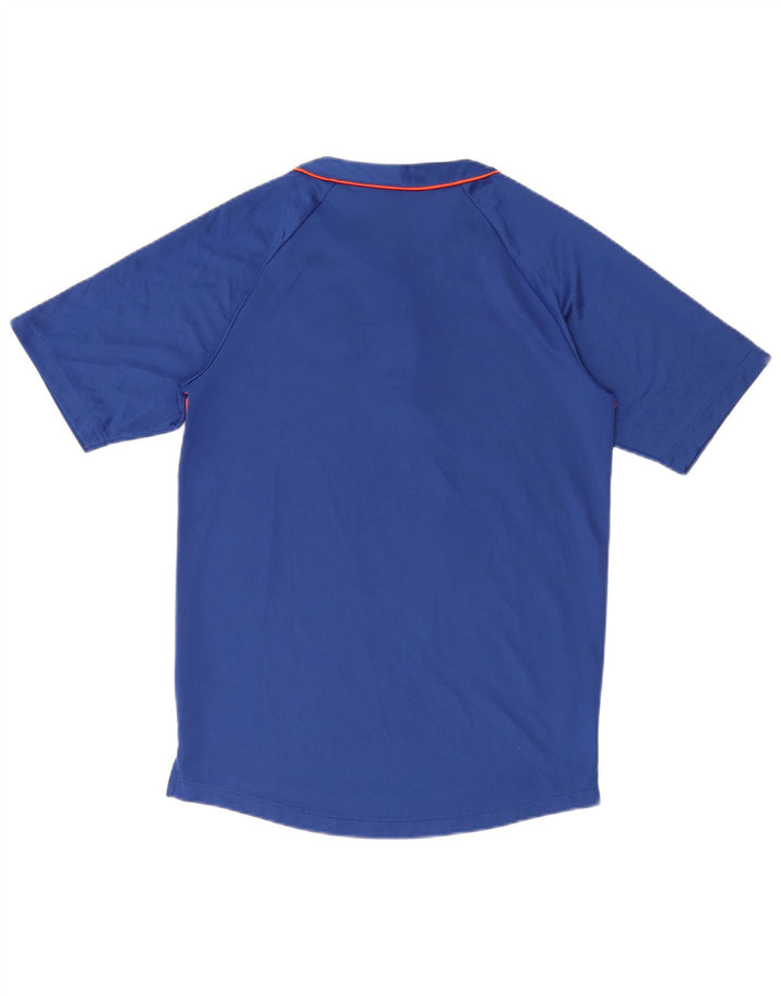 Nike Mens New York Mets T-Shirt Top Small Orange Colourblock Polyester