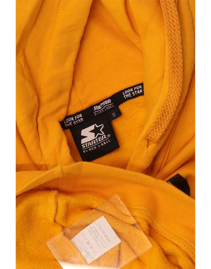 Maglione con cappuccio grafico da uomo Starter piccolo giallo