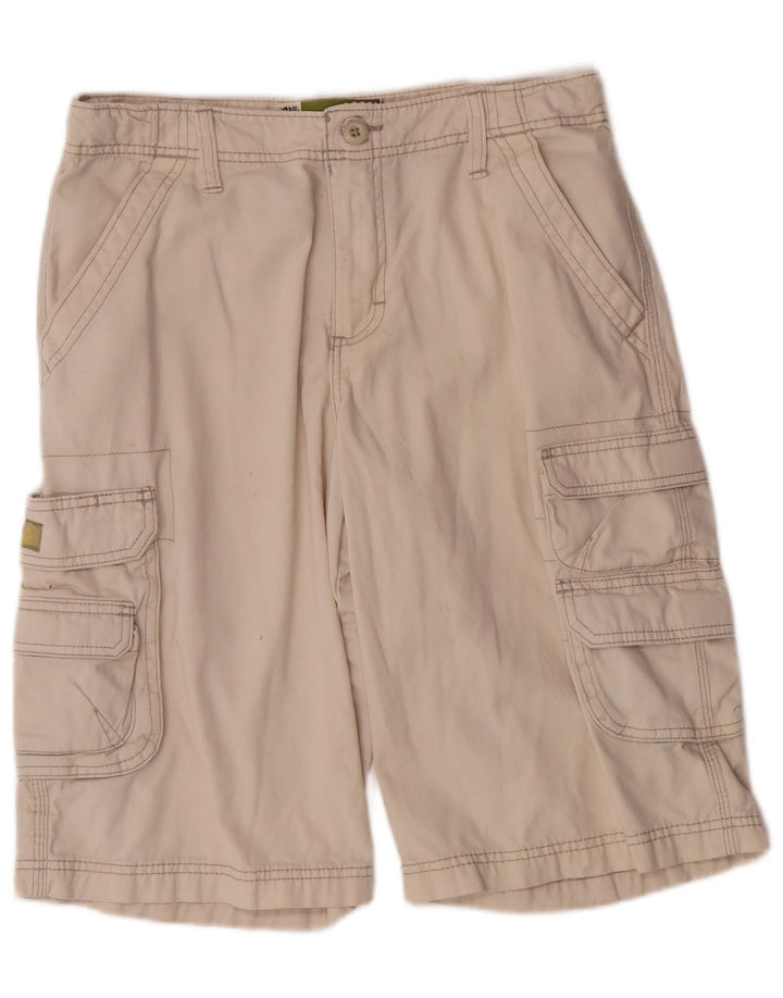 LEE Boys Regular Fit Cargo Shorts 15-16 Anos W30 Algodão Bege