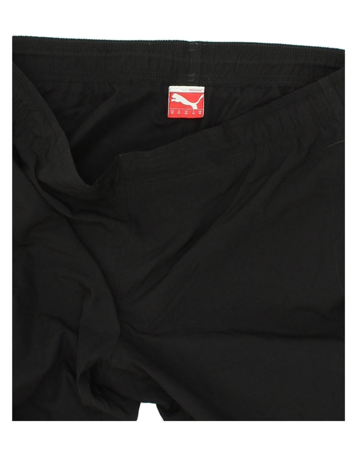 PUMA Womens Tracksuit Trousers UK 16 Large  Black Vintage Puma and Second-Hand Puma from Messina Hembry 