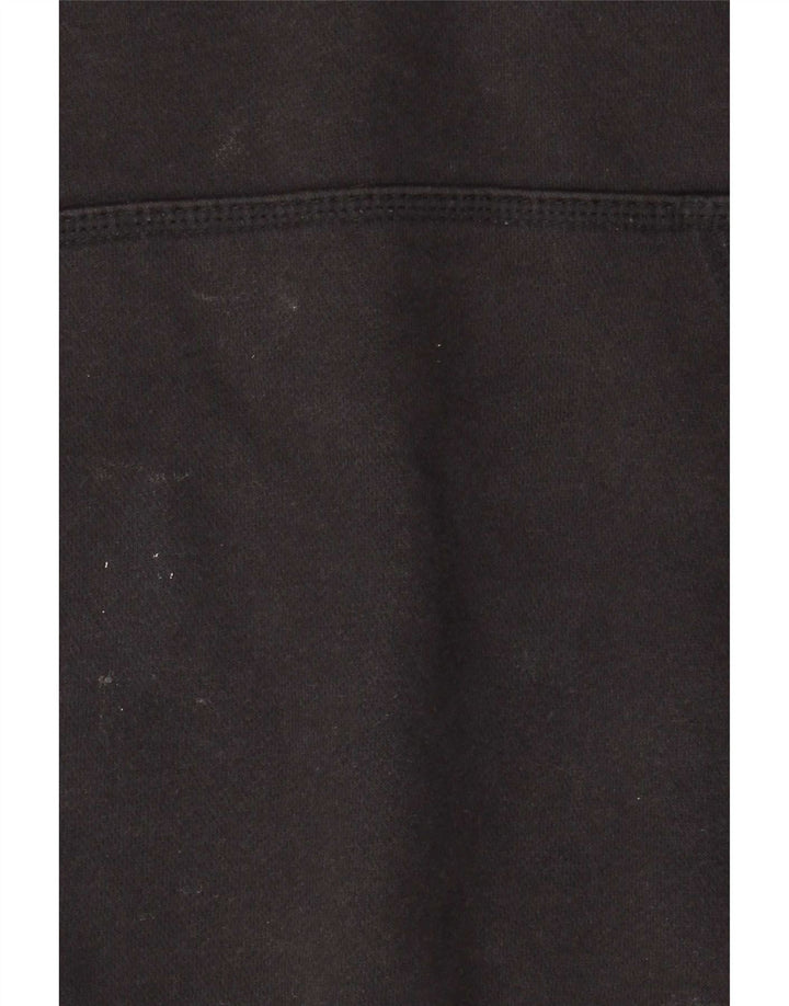 Nike Mens Hoodie Jumper Small Black Cotton