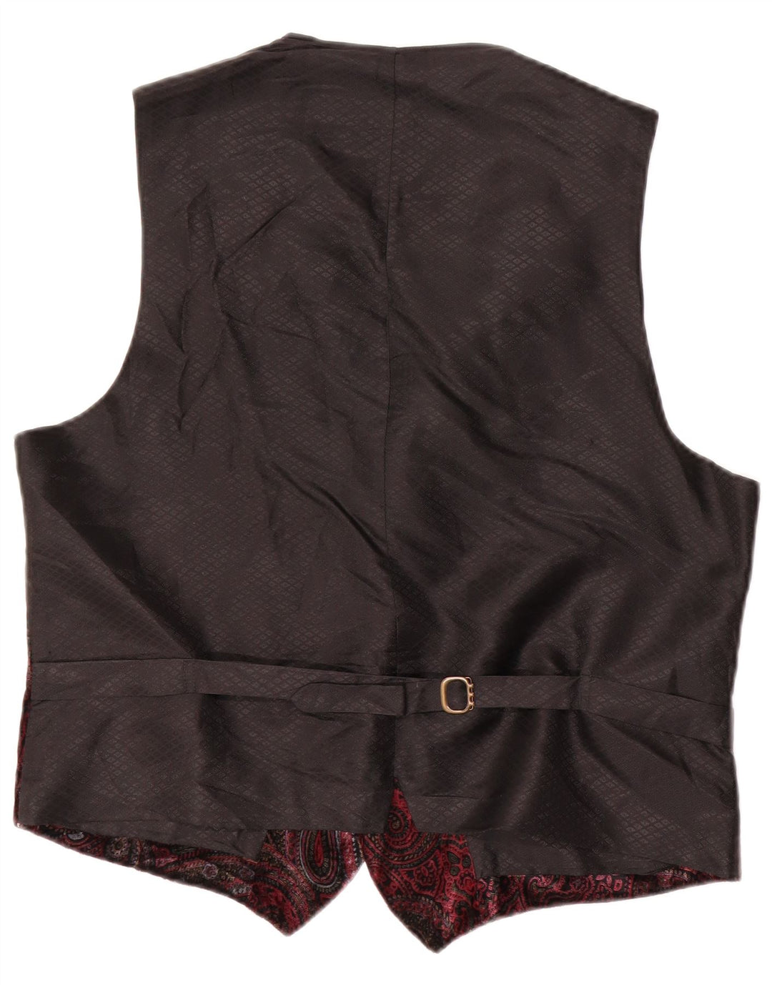 Trend Mens Waistcoat Medium Multicoloured Paisley Synthetic