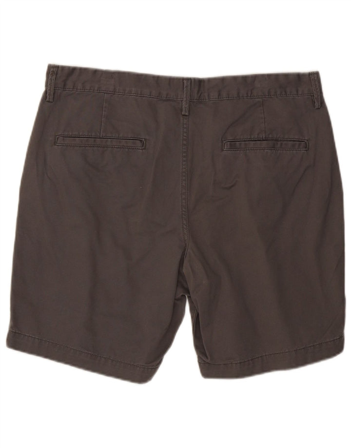 Gap Mens Khakis Chino Shorts W36 Large Grey Cotton