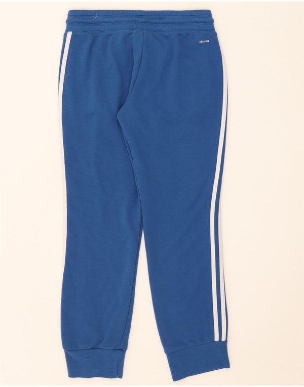 Pantaloni de trening Climalite pentru femei Adidas Pantaloni de jogging UK 12/14 Medium Blue