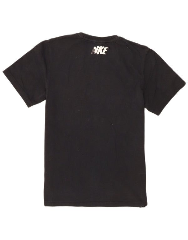 Nike T-shirt graphique pour homme en coton noir moyen