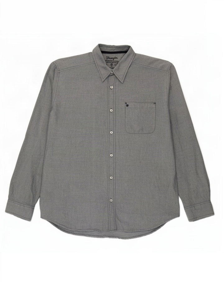 Wrangler Chemise Homme XL Gris Coton