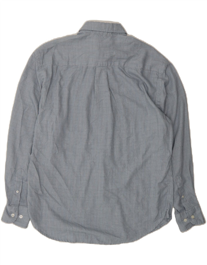 DOCKERS Mens Shirt Small Blue Check Cotton Vintage Dockers and Second-Hand Dockers from Messina Hembry 