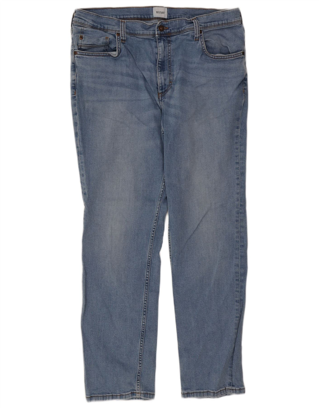 Jeans dritti da uomo Mustang W38 L31 Blu