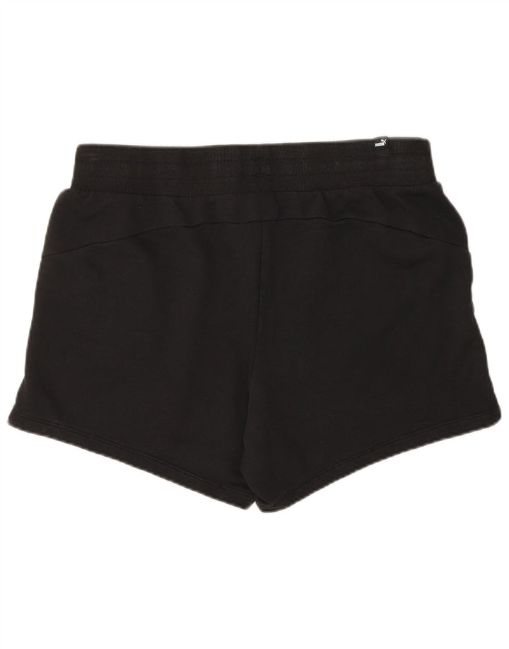 PUMA Womens Sport Shorts UK 16 Large Black