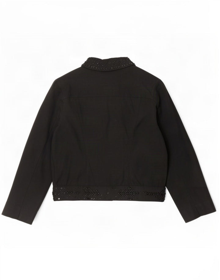 Roccobarocco Bomber Damă IT 46 Mare Bumbac Negru