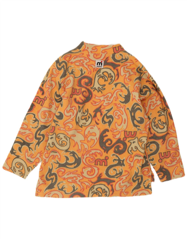 Mistral Herre Fleece Jumper Stor Orange Paisley