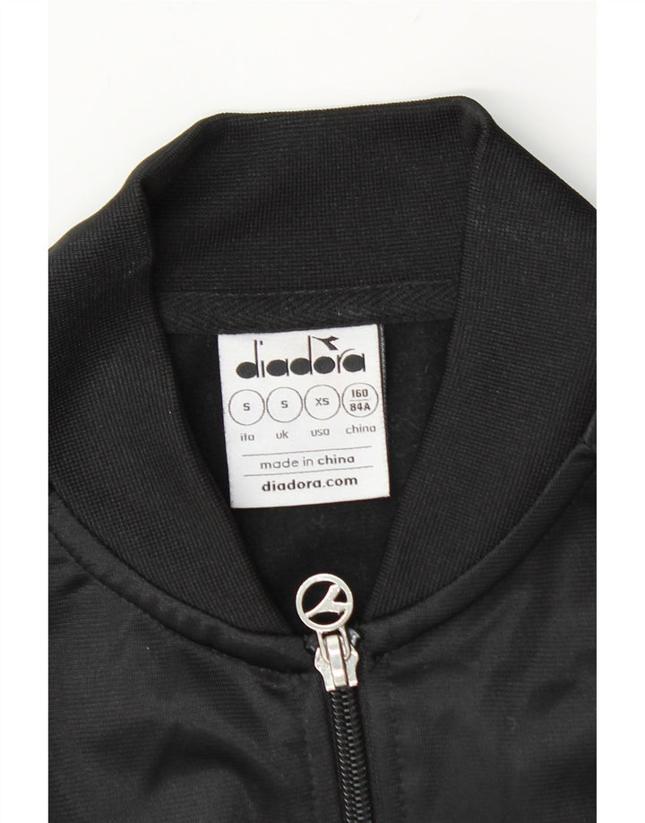 Diadora Veste de Survêtement Graphique Homme Petit Noir