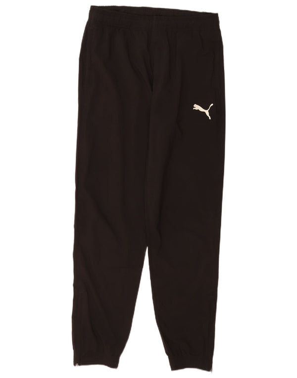 Puma Pantalon de survêtement pour homme Taille S Noir Polyester Sports