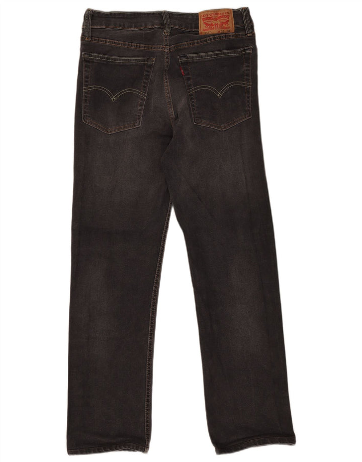 Мужские узкие прямые джинсы Levi's W32 L28, серый хлопок