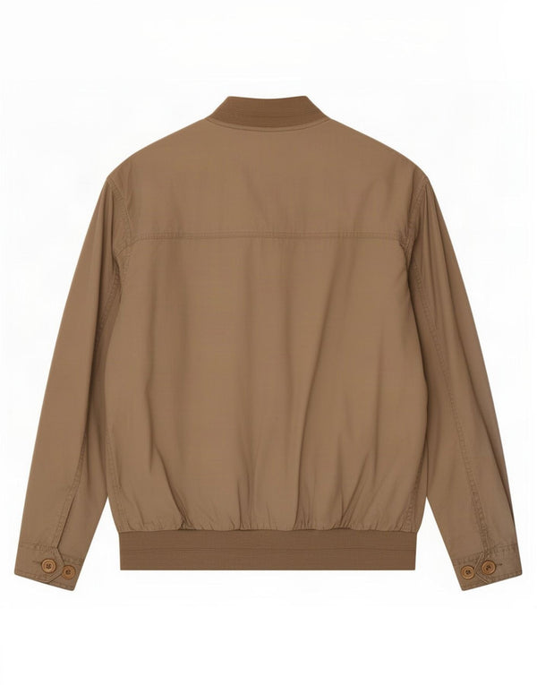 Chaqueta bomber vintage para hombre IT 52 XL Algodón beige