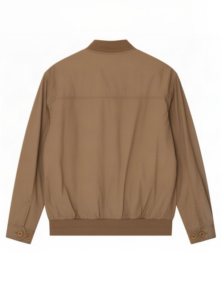 Chaqueta bomber vintage para hombre IT 52 XL Algodón beige