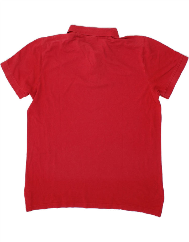 KAPPA Mens Polo Shirt XL Red Cotton Vintage Kappa and Second-Hand Kappa from Messina Hembry 