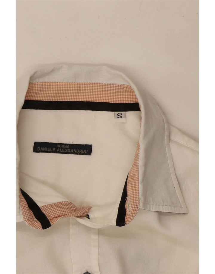 Daniele Alessandrini Mens Shirt Small White