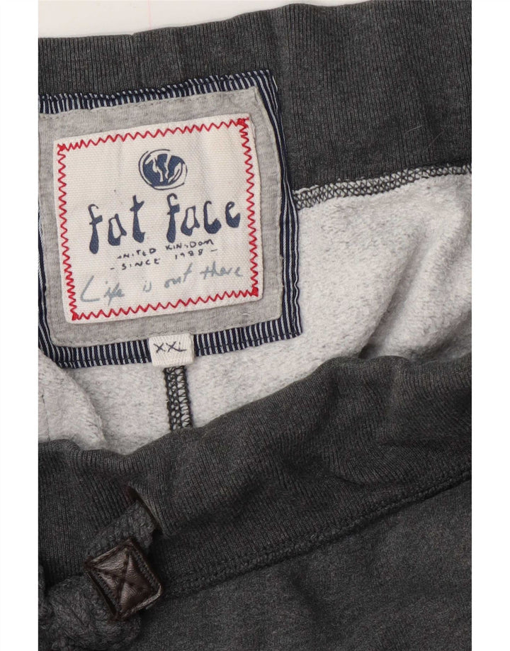 Pantaloni da tuta con grafica da uomo Fat Face 2XL Grigi