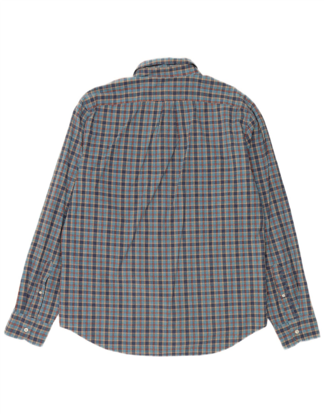 Мужская рубашка классического кроя J. Crew, хлопок, большая синяя клетка