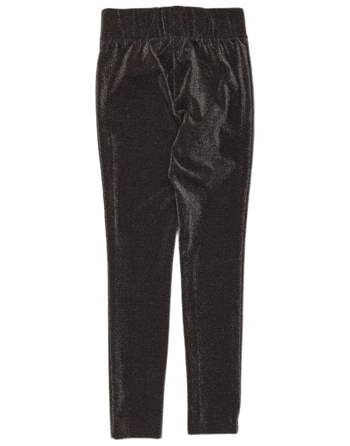 Marks & Spencer Womens Leggings UK 8 Small Black Flecked