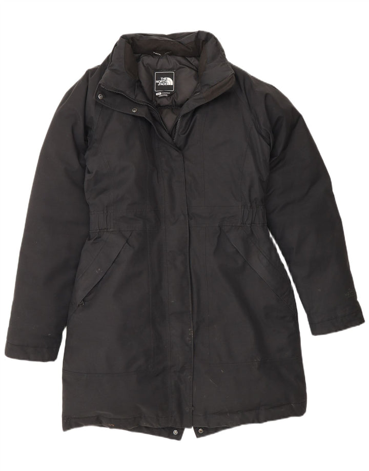 The North Face Womens Padded Coat UK 10 Small Black Cotton