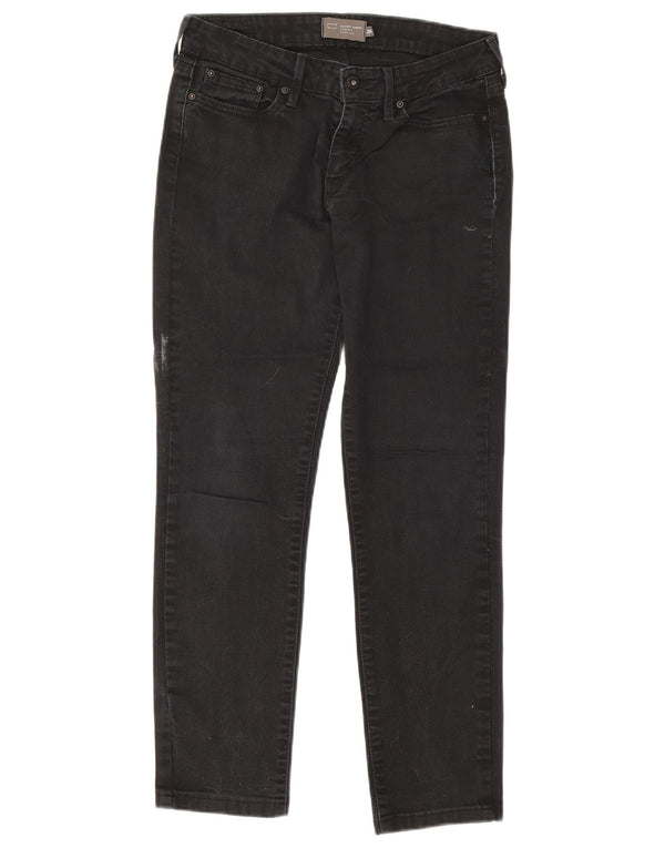 Levi's Womens Slight Curve Classic Fit Slim Jeans W28 L27 Sort Bomuld