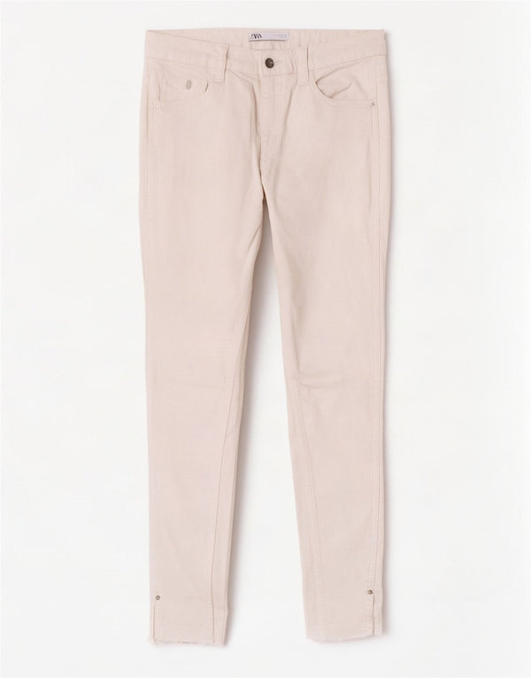 Zara Womens Skinny Jeans EU 38 Small W28 L27 White