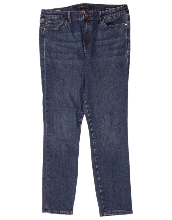 Tommy Hilfiger Womens Raleigh High Rise Slim Jeans US 10 Large W34 L28 Blue