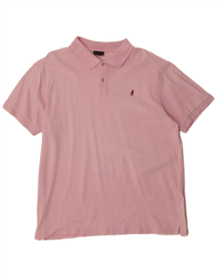 Męska koszulka polo Marlboro Classics 2XL w kolorze różowym