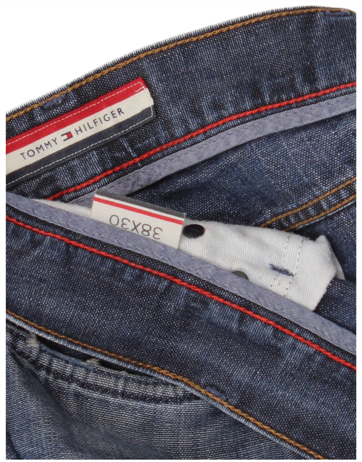 Tommy Hilfiger Mens Straight Jeans W38 L30 Blue