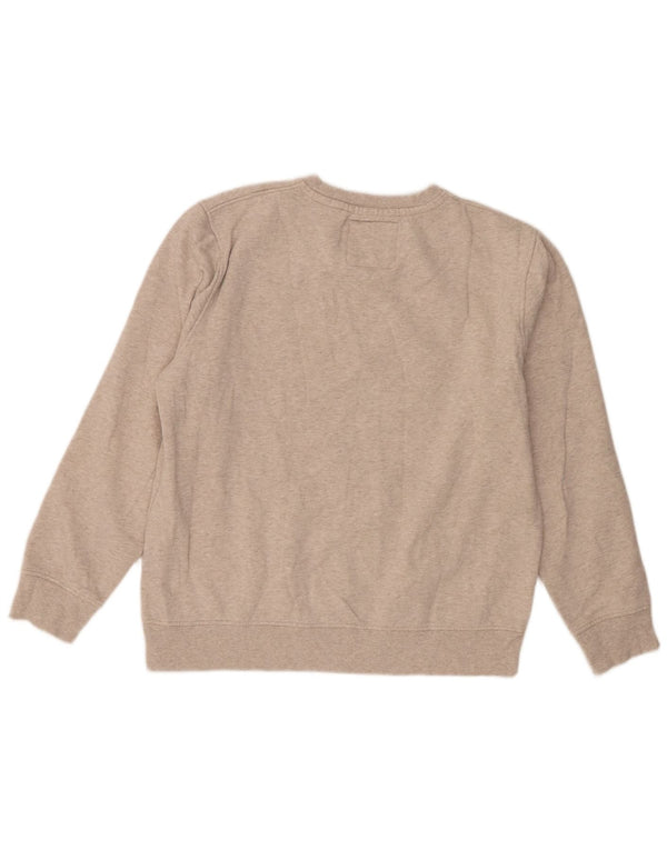 Crew Clothing Herren Sweatshirt Pullover XL Beige Baumwolle