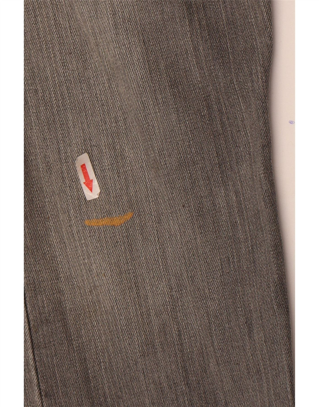 Levi's Mens 501 Straight Jeans W32 L30 Grey Cotton