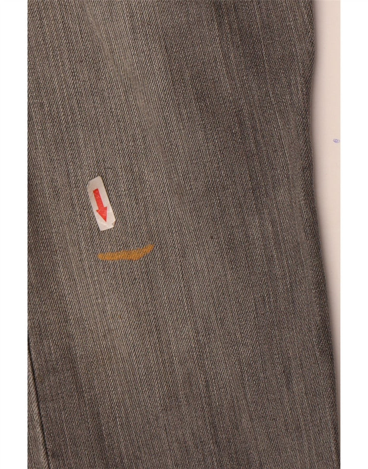 Levi's Mens 501 Straight Jeans W32 L30 Grey Cotton