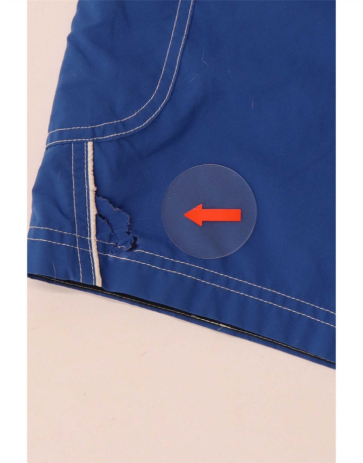Speedo Mens Swimming Shorts Medium Blue Polyester