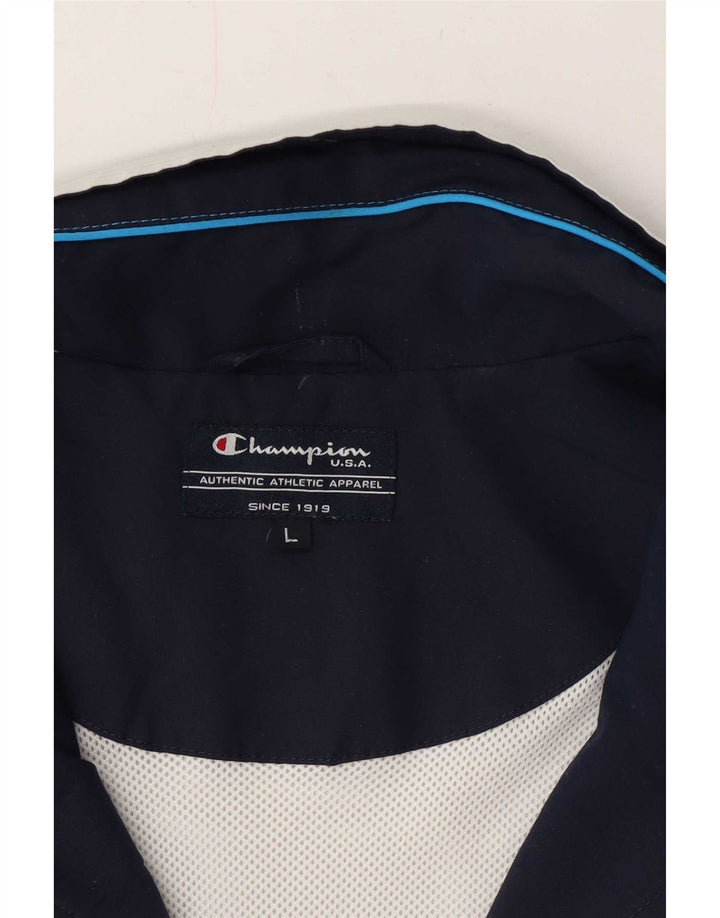 Giacca da tuta da uomo Champion Large White Colourblock