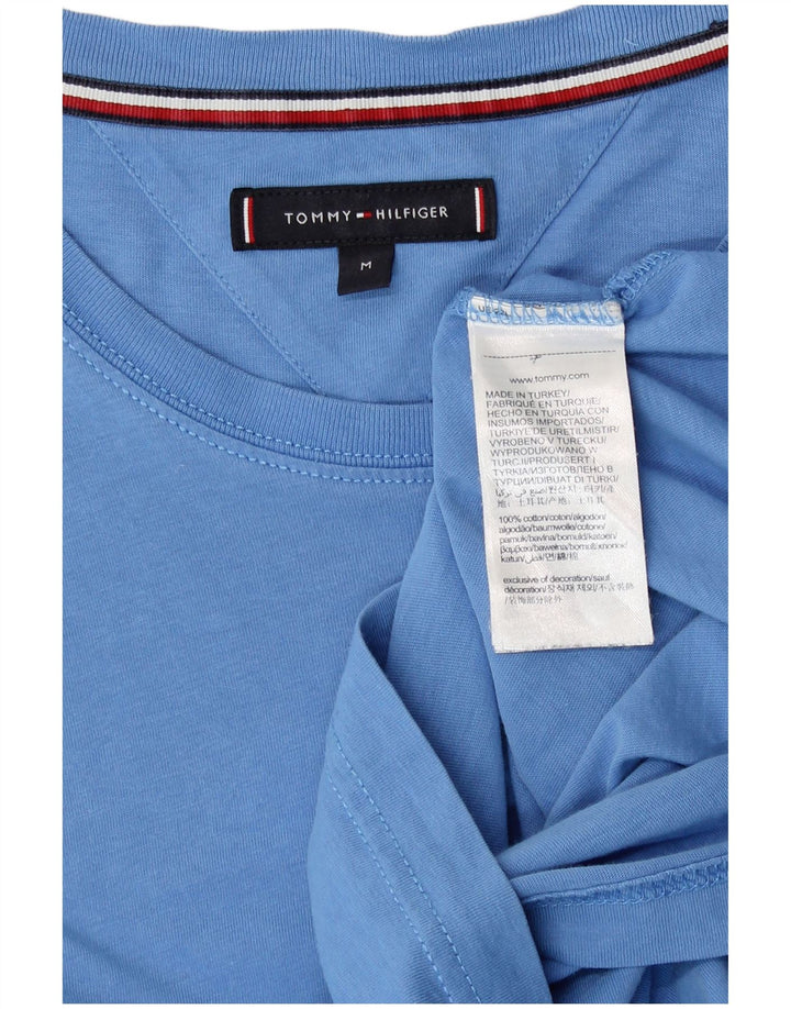 Tommy Hilfiger T-Shirt Homme Bleu Moyen Coton