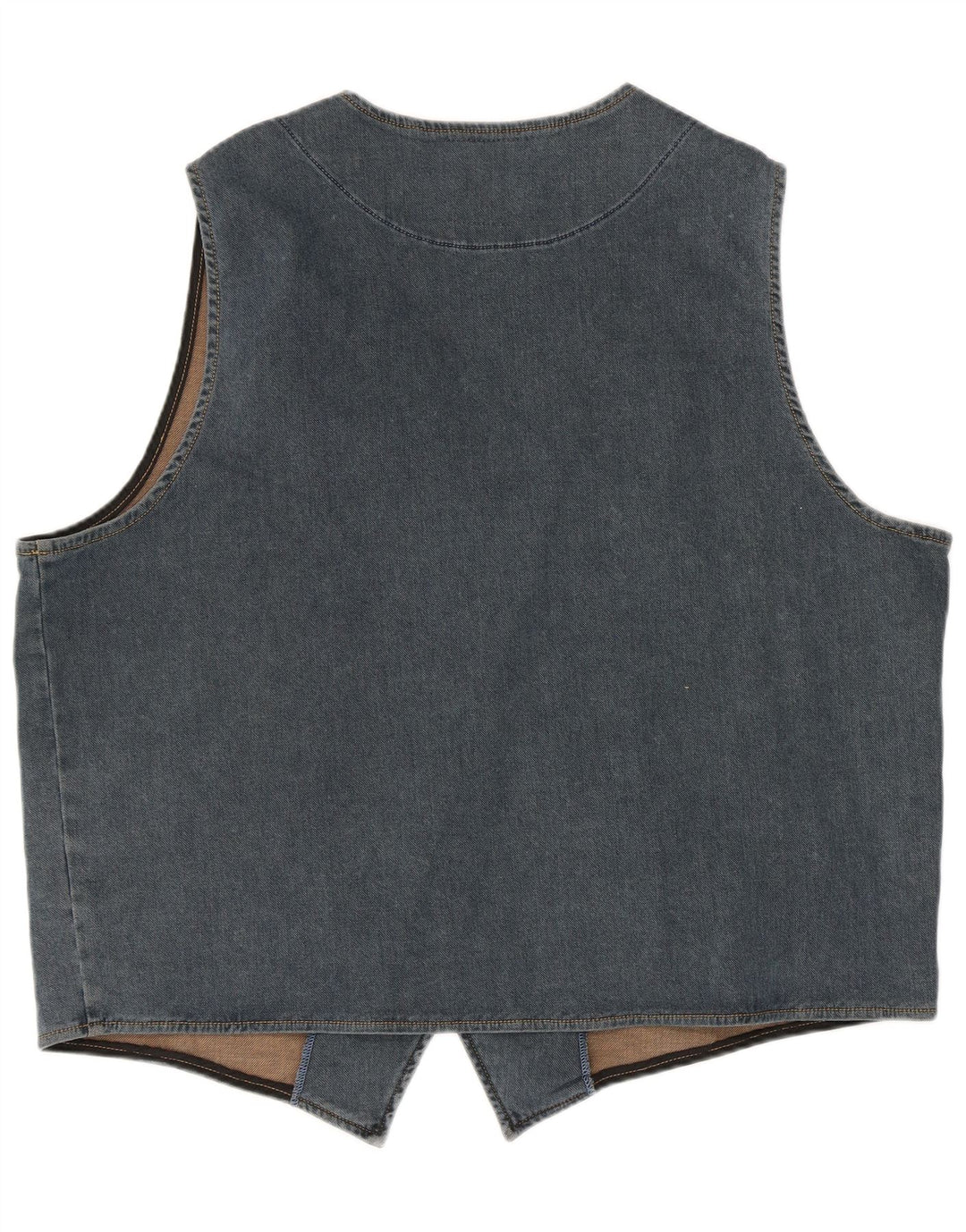 JP 1880 Herre Denim vest 4XL Blå Bomuld