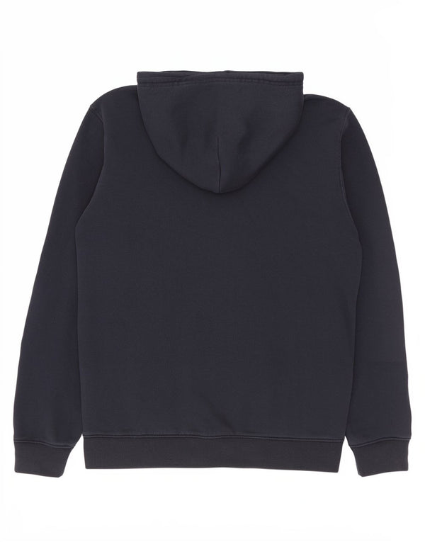 Champion Mens Hoodie Jumper Medium Navy Blue Cotton