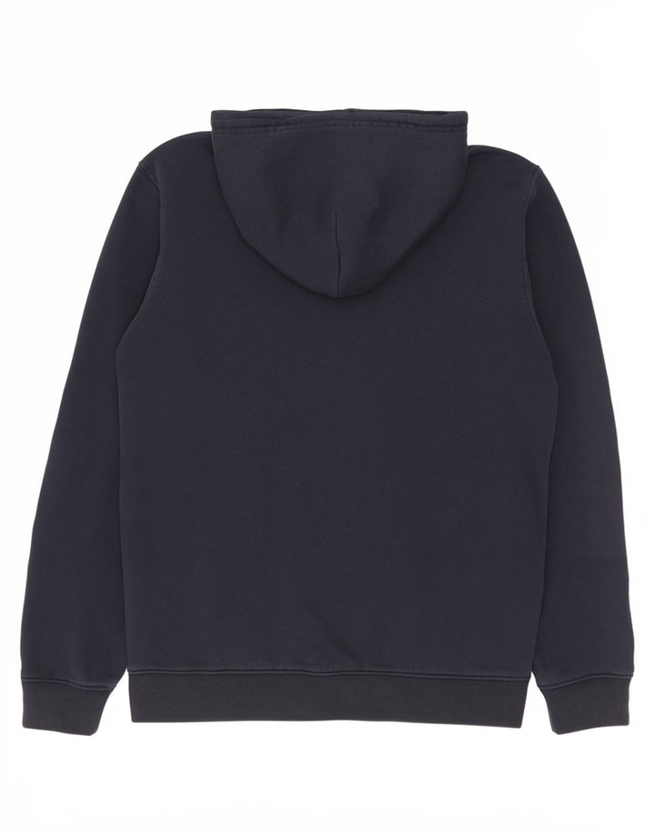 Champion Mens Hoodie Jumper Medium Navy Blue Cotton